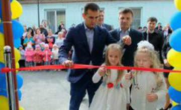 В Елизаветовском садике открыли новый корпус, построенный «с нуля» - Валентин Резниченко