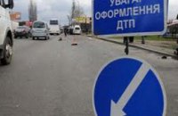 За прошедшие сутки в Днепропетровской области произошло 7 ДТП