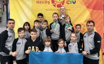 Спортсмены из Днепра стали чемпионами на международных соревнованиях по тхэквондо