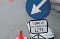За прошедшие сутки в Днепропетровской области произошло 6 ДТП