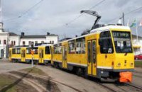 В Днепре трамвай №15 будет курсировать по сокращенному маршруту