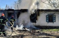 На Днепропетровщине в частном доме загорелся чердак