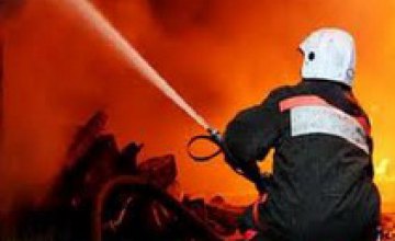 В Днепропетровской области на пожаре чуть не сгорел ребенок