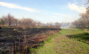 За прошедшие сутки на Днепропетровщине произошло 15 пожаров в экосистемах