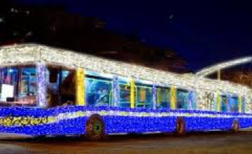 Стало известно, как будет работать общественный транспорт Днепра на новогодние праздники