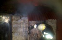 В Центральном районе Днепра сгорели 4 сарая (ФОТО)