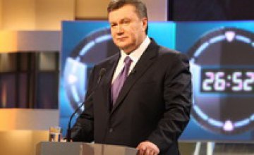 Виктор Янукович: Самая большая мечта моей жизни – построить сильную Украину, которой мы все гордились бы