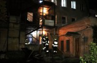 В Днепре загорелся подвал многоквартирного дома: в опасности оказались трое детей (ВИДЕО) 