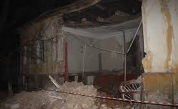 В Кропивницком рухнул жилой дом, пострадавших нет