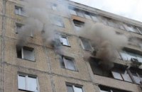 В Киеве во время пожара в квартире обнаружено тело неизвестного