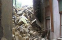 В Днепропетровске частично обрушился жилой дом 