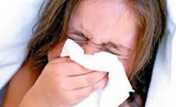 В Днепропетровской области за прошлую неделю гриппом и ОРВИ заболели более 13 тыс человек