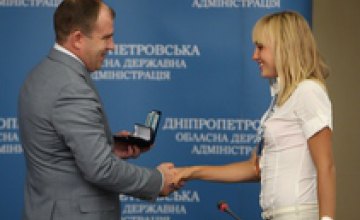 В Днепропетровске победителей XXII летних Дефлимпийских игр отметили государственными наградами
