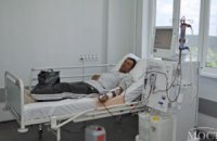 За трое суток в Днепропетровский военный госпиталь привезли 60 раненых