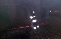 В Киевской области сгорел свинарник (ФОТО)