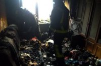 На Днепропетровщине хозяйка квартиры отравилась угарным газом во время пожара