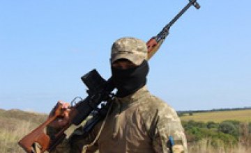В Луганской области провели учения снайперов (ФОТО)