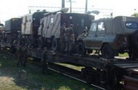 В Днепропетровской области выполняется передислокация военной техники (ФОТО)