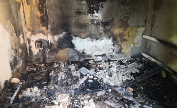 На Днепропетровщине сгорел частный дом: есть погибшие