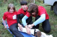 Открытие международных соревнования юных спасателей 3 июля в Днепропетровске 