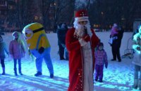 «Новогодний караван» побывал на ж/м Левобережный-1 (ФОТО)