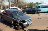ДТП с участием 4 автомобилей в Днепропетровской области: есть пострадавшие (ФОТО)