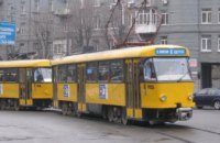 Сегодня в Днепре два трамвайных маршрута будут ходить по измененному маршруту