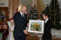 Евгений Удод поздравил воспитанников кардиоинтерната с Днем Св. Николая