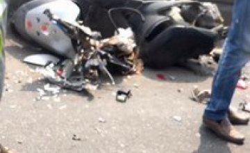 ДТП со смертельным исходом на Новом мосту: погиб водитель мотороллера