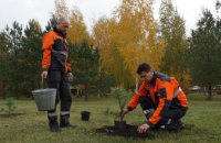 «Дерево життя»: АТ «Дніпропетровськгаз» висадило новий сквер в області в рамках екоакції (ВІДЕО)