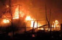 Ночью в Одесской области горела база отдыха «Львов»