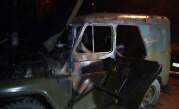 В Киеве в сгоревшем автомобиле обнаружили тело мужчины (ФОТО)