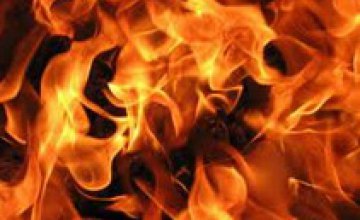 В Днепропетровске в своем доме чуть не сгорела женщина 
