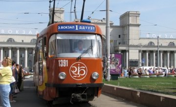 Изменения в работе трамвайного маршрута № 1 17 декабря