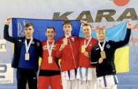 Дніпровські каратисти здобули три медалі на етапі юнацької премʼєр-ліги Karate 1 Youth League Limmasol 2022