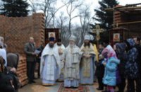 В Днепропетровском парке им. Калинина началось строительство нового храма