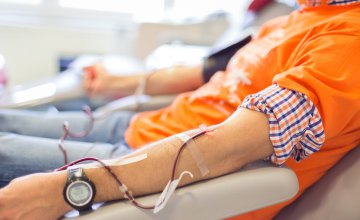 ​Во время донорской акции жители Днепропетровщины сдали 112 литров крови