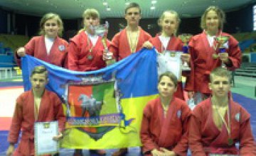 Команда Днепропетровской области завоевала четыре золотых медали на Кубке Украины по самбо