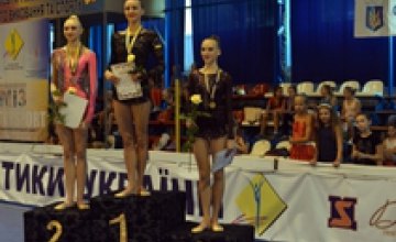Гимнастки Днепропетровщины взяли медали во всех категориях Чемпионата Украины