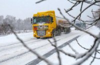 В Одесской области из-за снегопада запретили движение транспорта