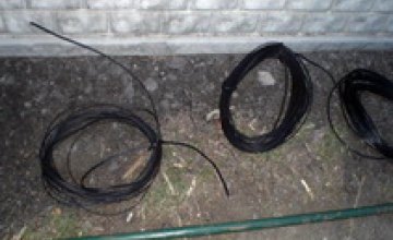 Днепропетровские ГАИшники задержали расхитителя кабеля