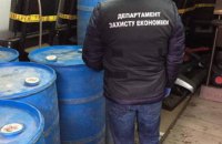 В Днепре прекращена деятельность подпольного цеха по изготовлению фальсифицированного алкоголя
