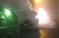 На Днепропетровщине пожарные за 15 минут потушили горящее авто (ФОТО)