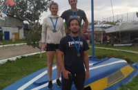 Спортсмены из Днепра завоевали золото и серебро на чемпионате Украины по парусному спорту