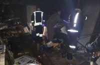 В Кривом Роге из-за пожара в сарае огнем повреждены 4 гаража