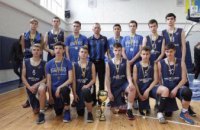 Днепровские спортсмены - серебряные призеры Всеукраинской юношеской баскетбольной лиги