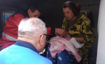 На Днепропетровщине во время пожара пострадал маленький ребенок