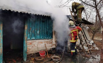В Синельниково горел частный жилой дом