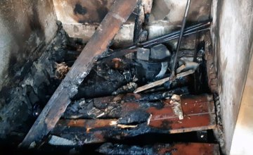 В Широковском районе горел частный дом: внутри обнаружили тело хозяйки дома