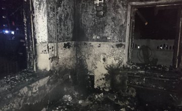 ​﻿На Днепропетровщине при пожаре  в собственном доме погиб мужчина (ФОТО)  